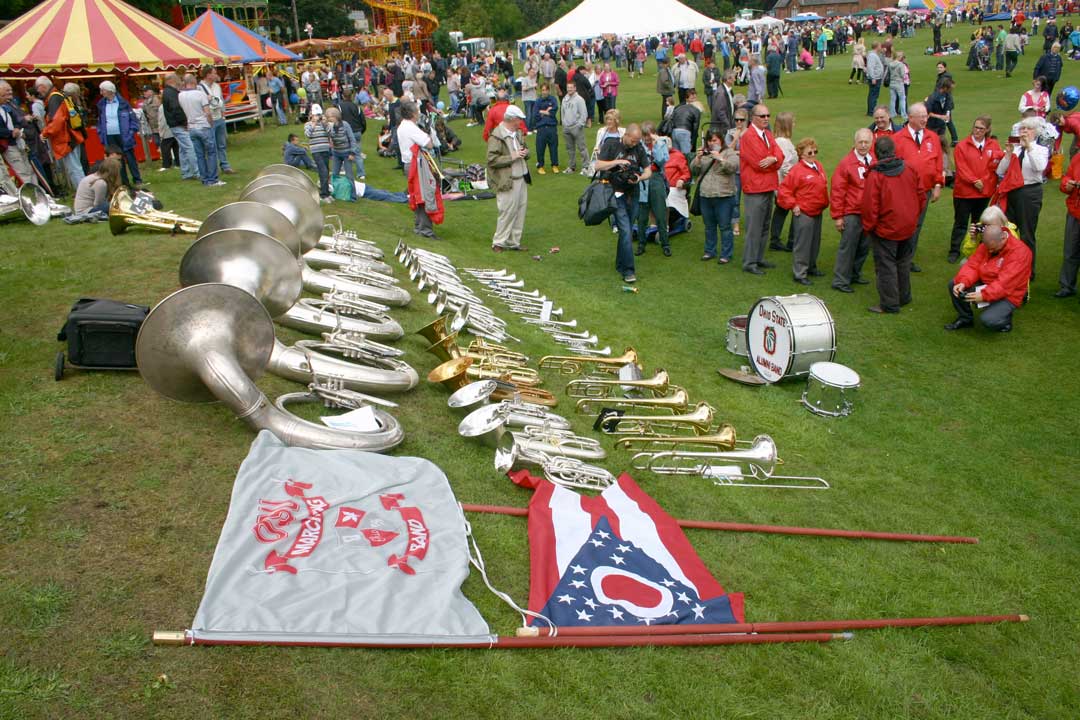 Ohio band instruments on Racecourse 2011